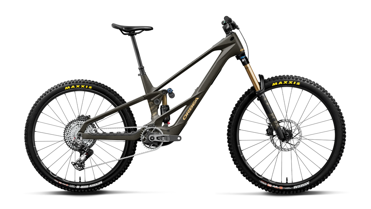 Orbea WILD LT M-TEAM RS MULLET Magic Gold C. View (Matt) - Titan Gold (Gloss) (2027)