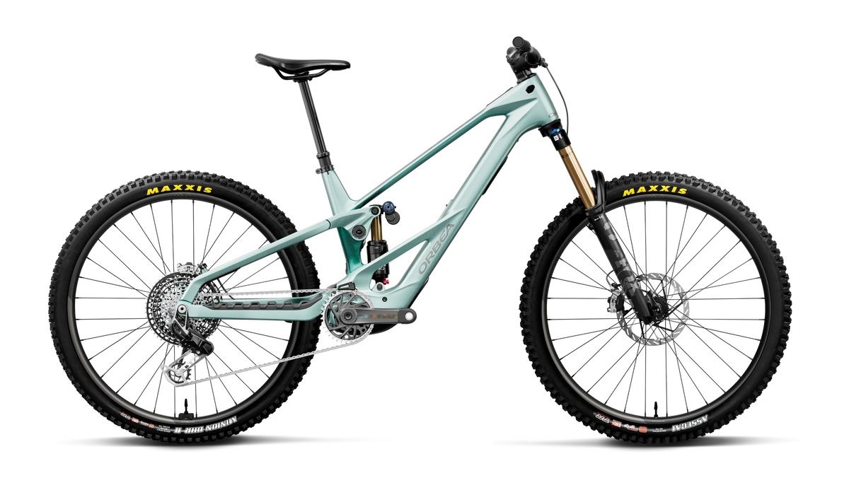 Orbea WILD LT M-LTD RS Smooth Silver (Matt) - Escape Green C. View (Gloss) (2027)